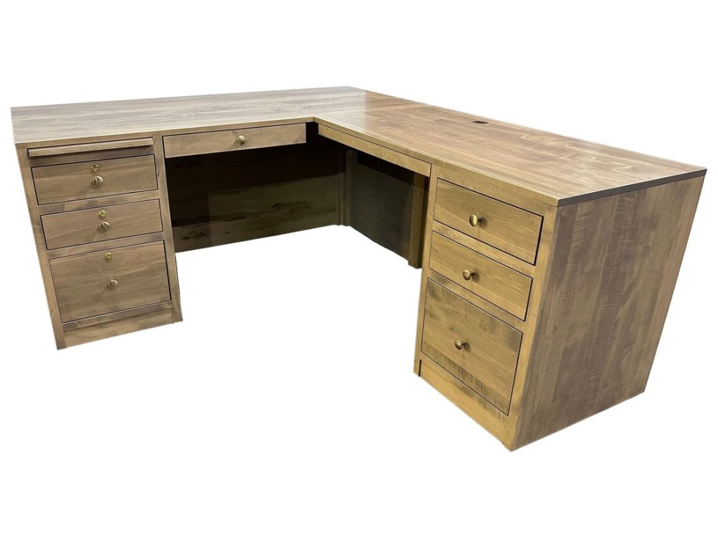 Custom L Desk