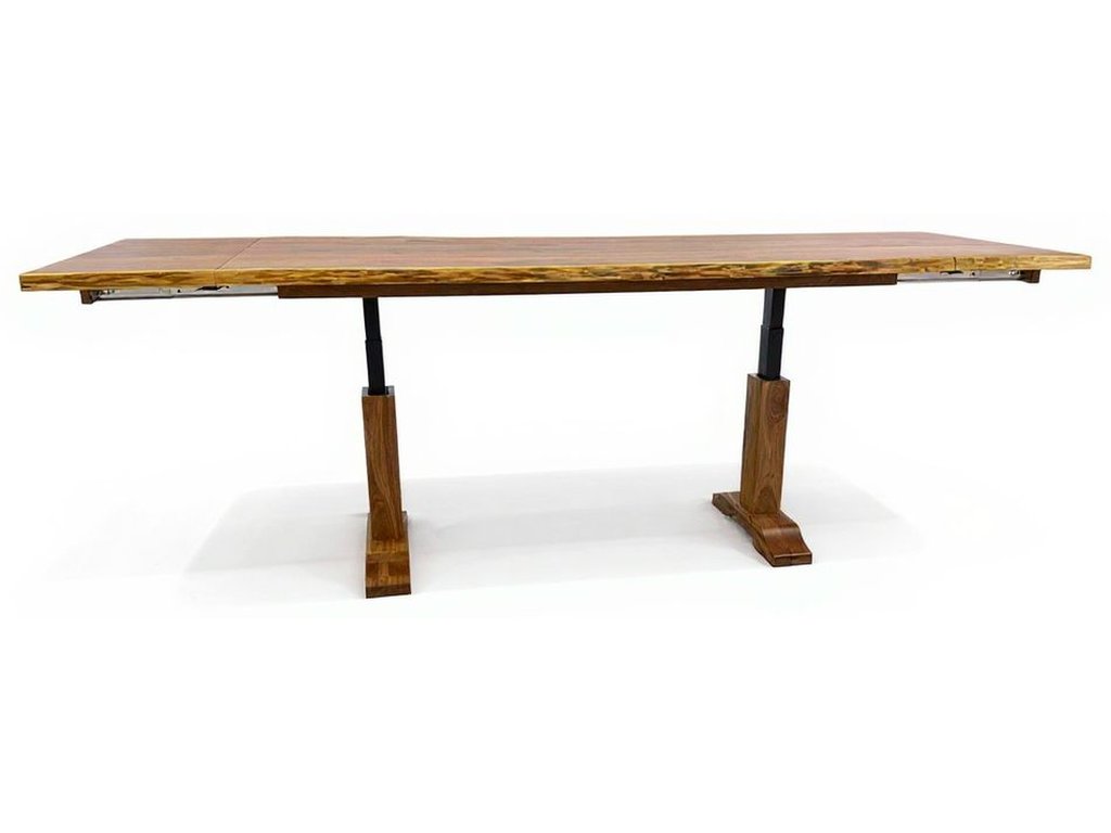 Custom Live Edge Table w/ Company Boards