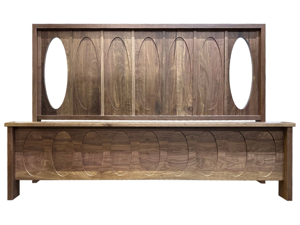 Oval Design Custom Bed