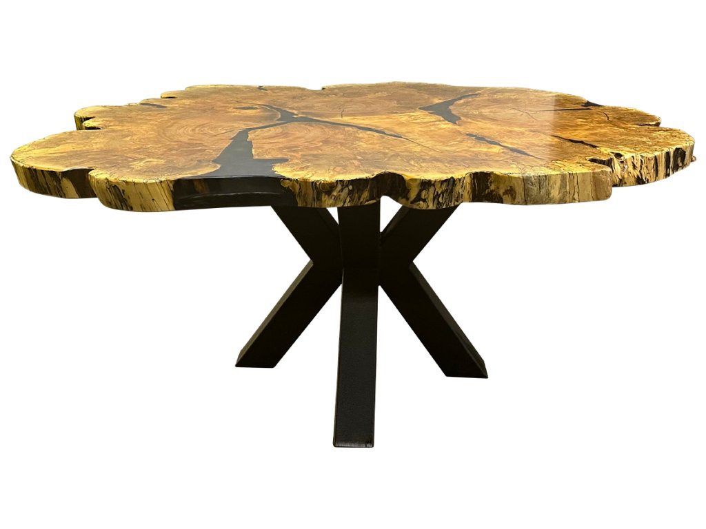 Custom Burl Dining Table