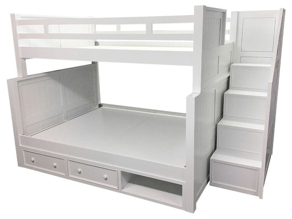 Custom Full over Queen Bunk Bed