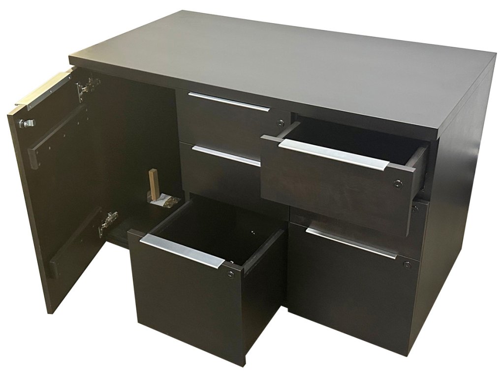 Custom Locking Office Credenza - Alternative View
