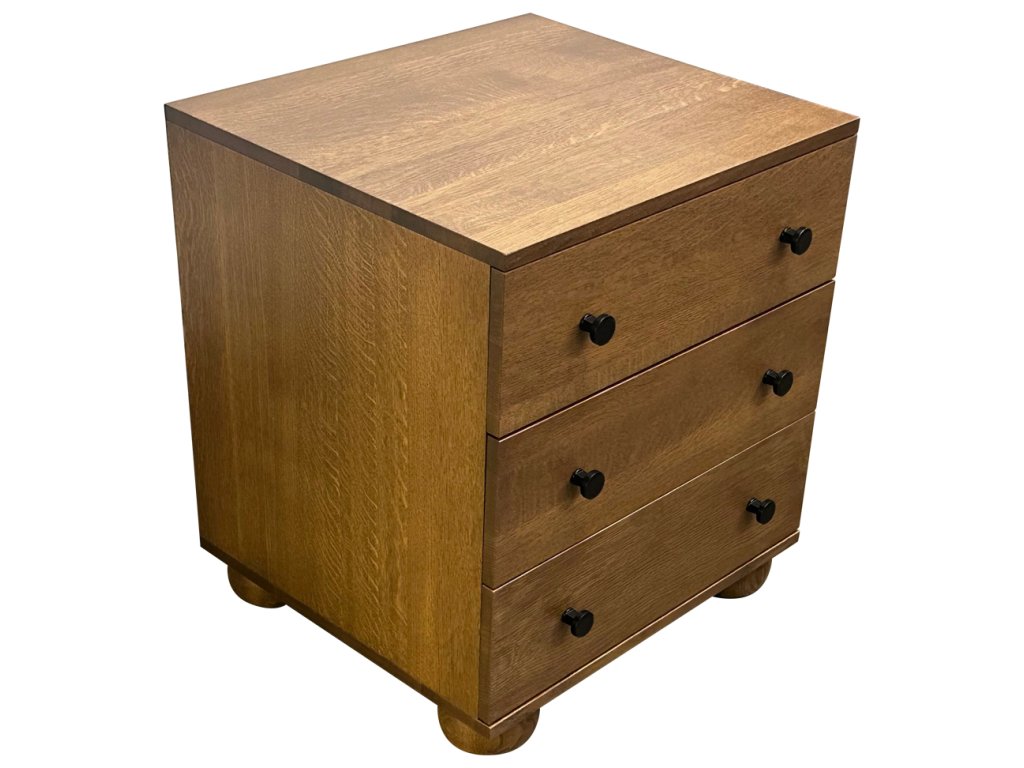 Custom 3 Drawer Nightstand