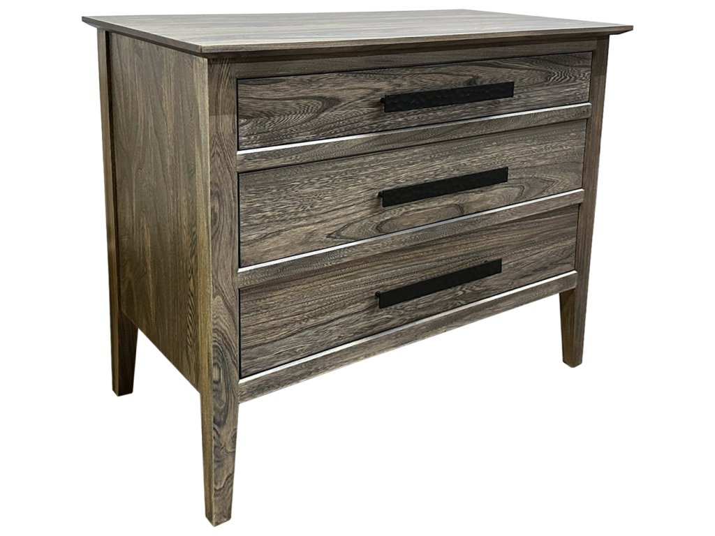Custom Waterford 3 Drawer Nightstand