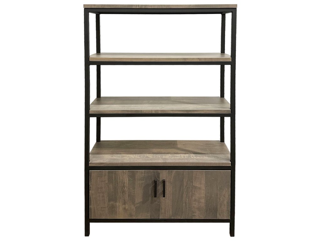 Custom Omni Bookshelf with Doors
