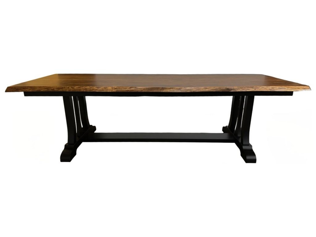 Live Edge Christy Trestle Table