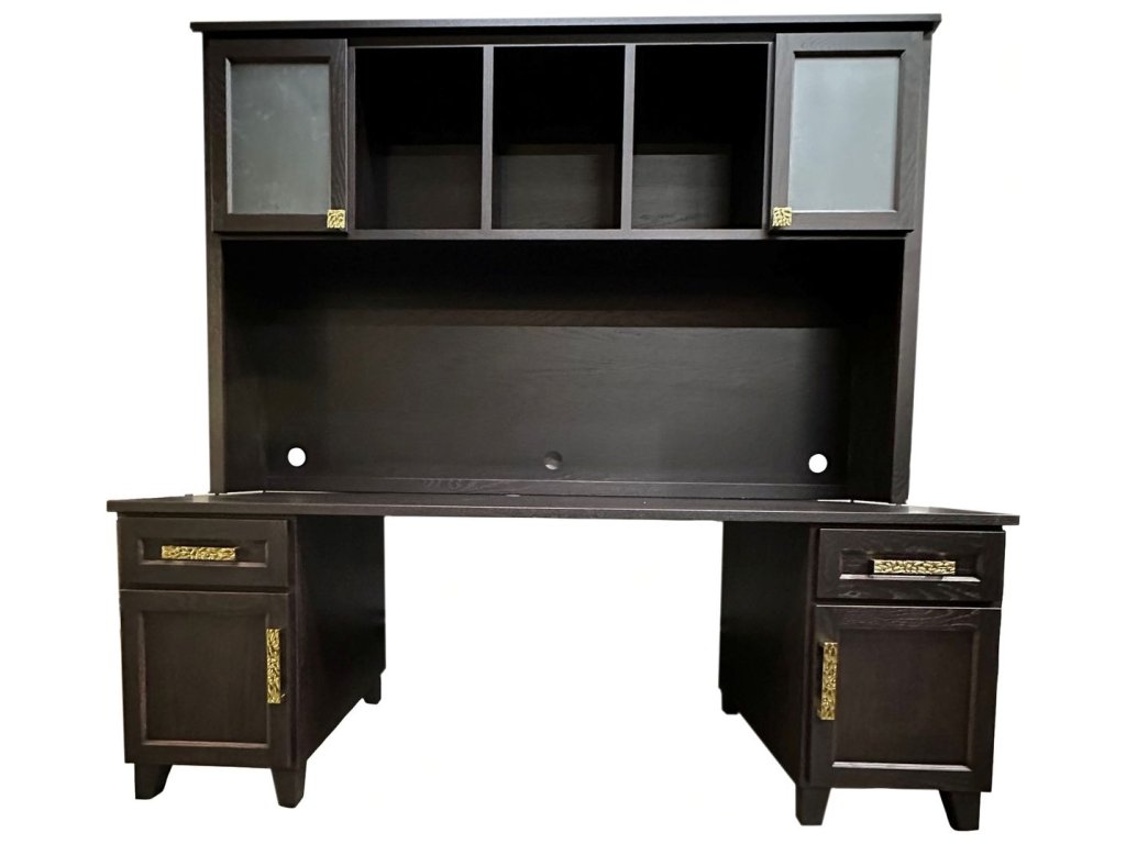 Custom Desk & Bookcase
