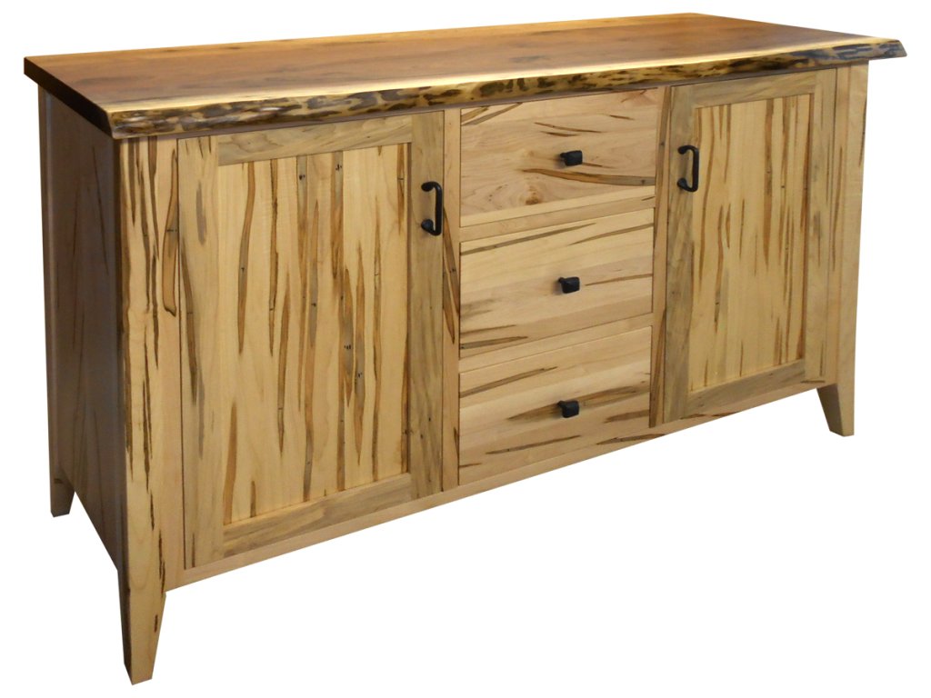 Custom Live Edge Sideboard