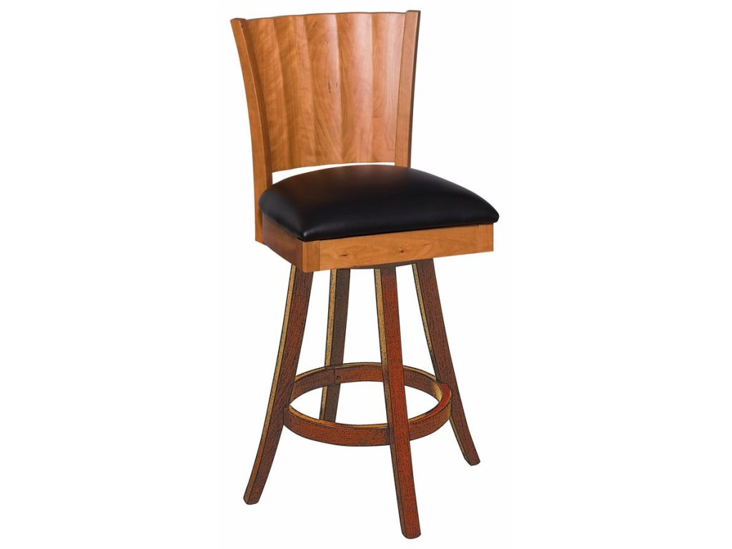 Rippleback Counter Chair