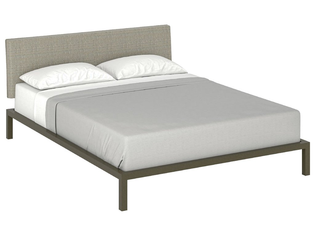 Halley Bed with Upholstered Headboard
