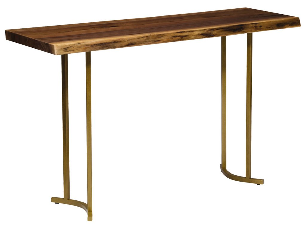 Live Edge Orbit Sofa Table