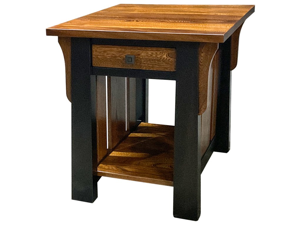 End Table with Corbels