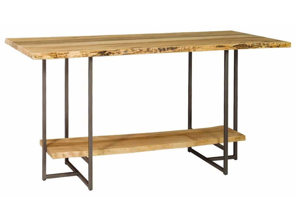 Live Edge Bar & Counter Table with T Base