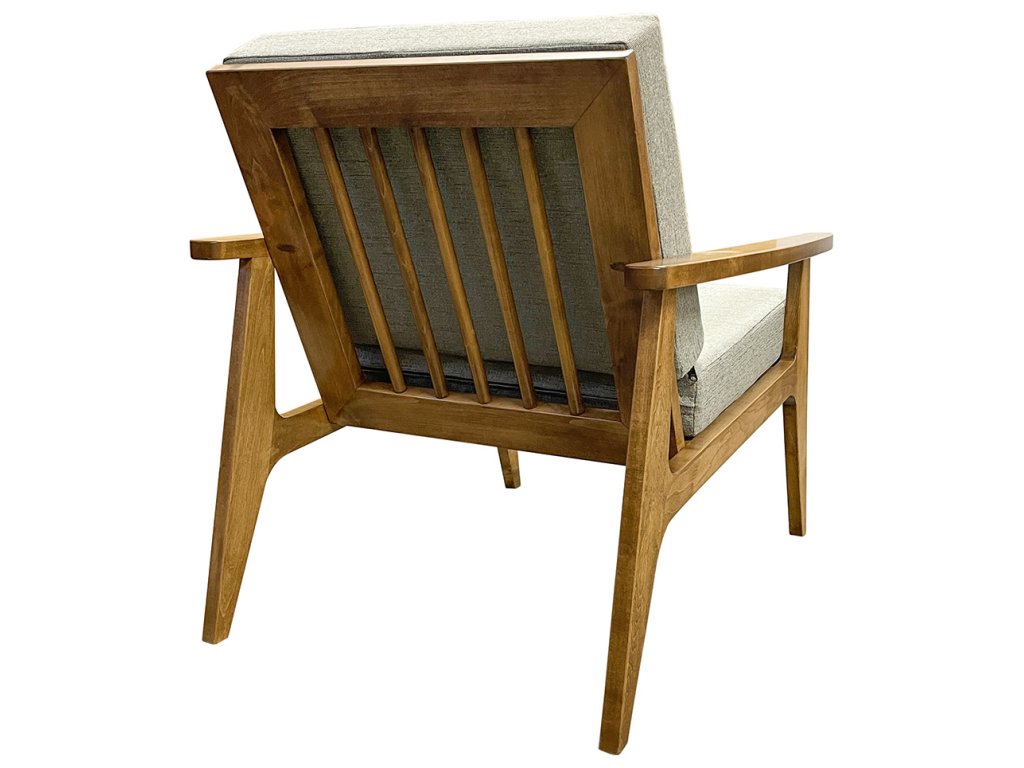 Mid-Century Modern Upholstered Arm Chair