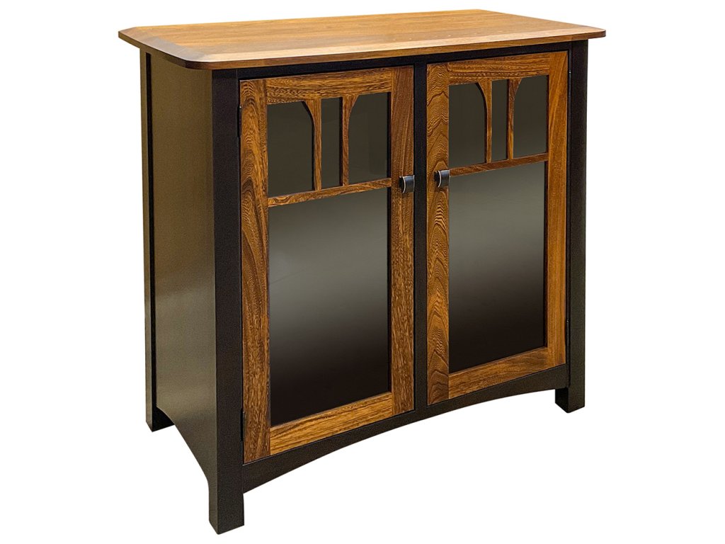 Custom Christy 2 Door Buffet with Glass Doors