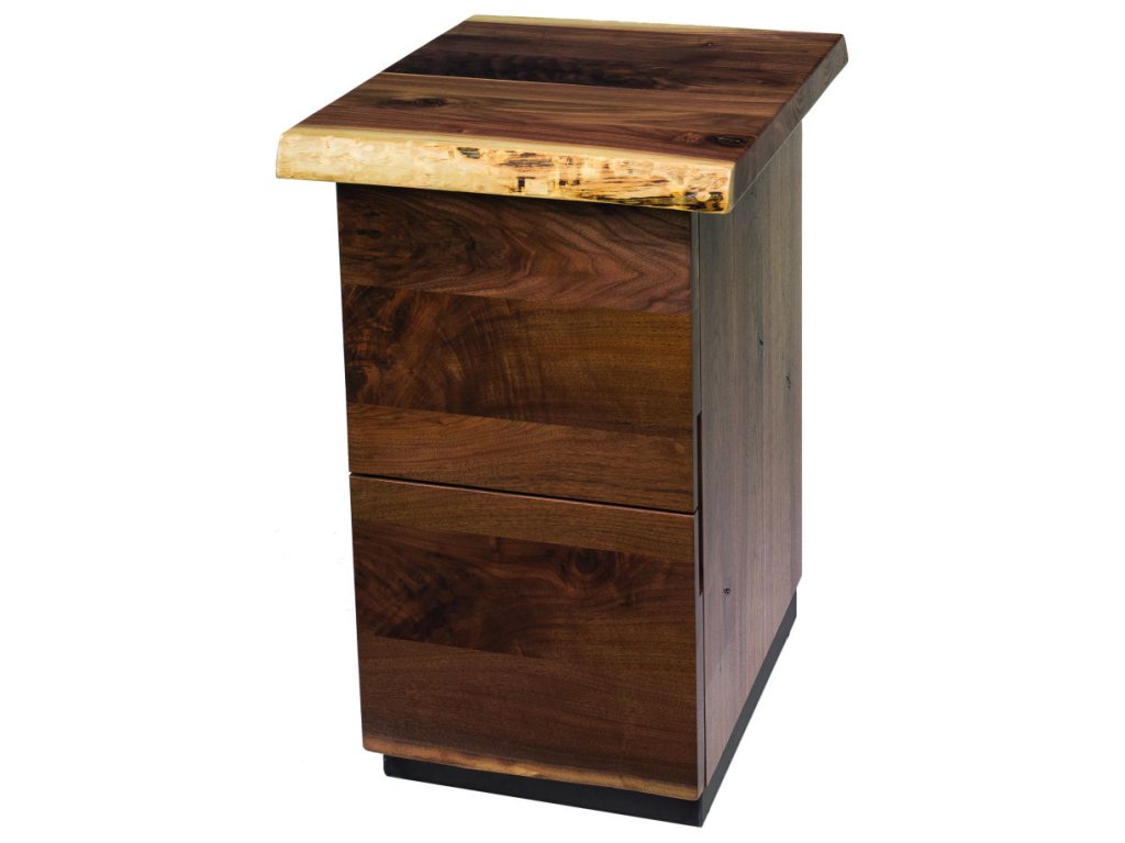 SoHo Live Edge 2-Drawer File