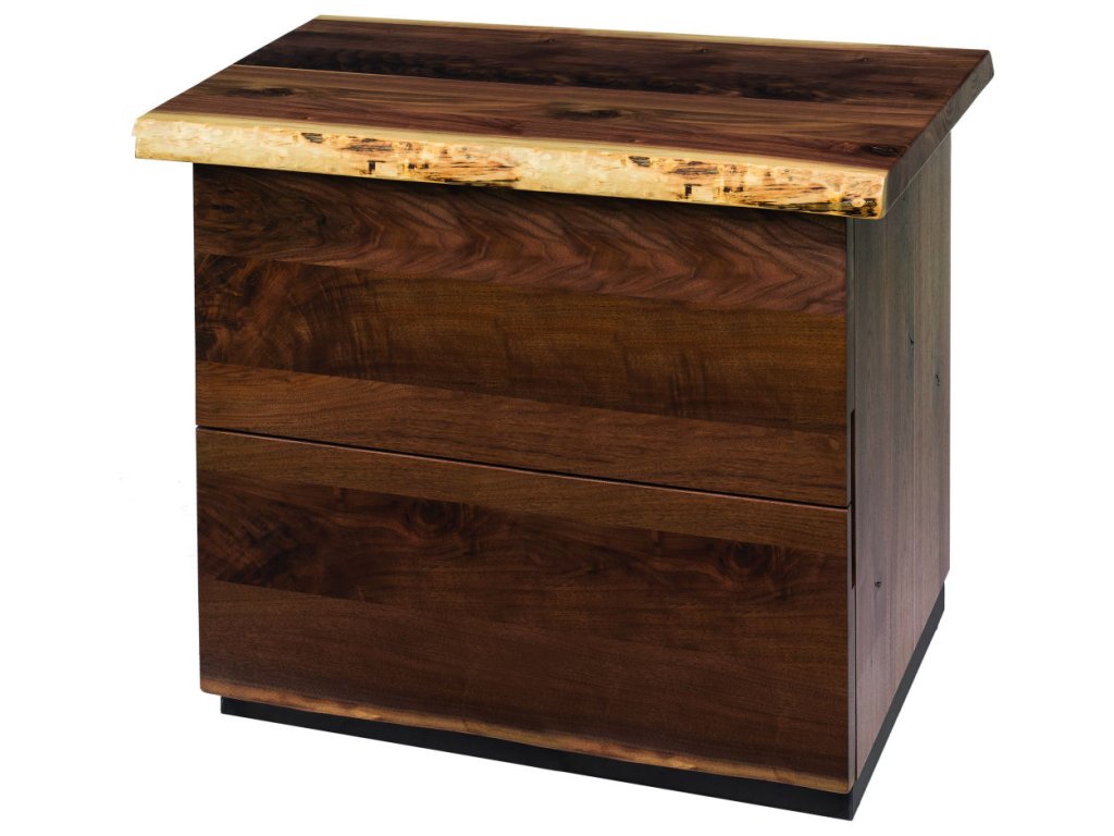 SoHo Live Edge Lateral File