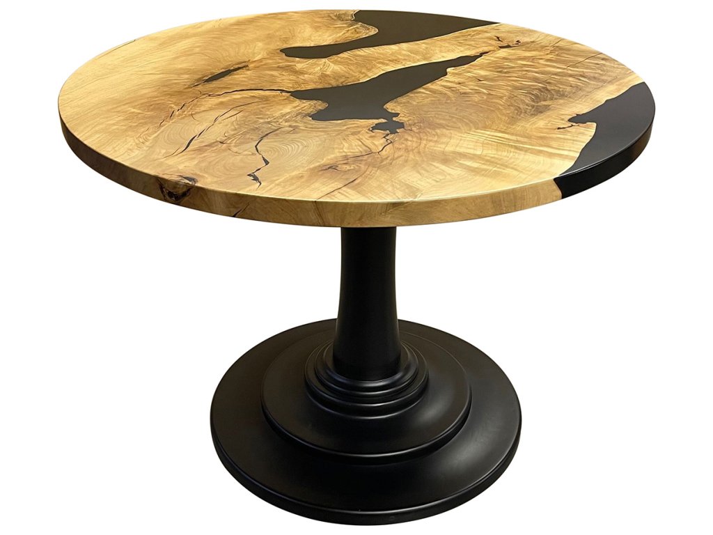 Custom Game Table with Epoxy Top
