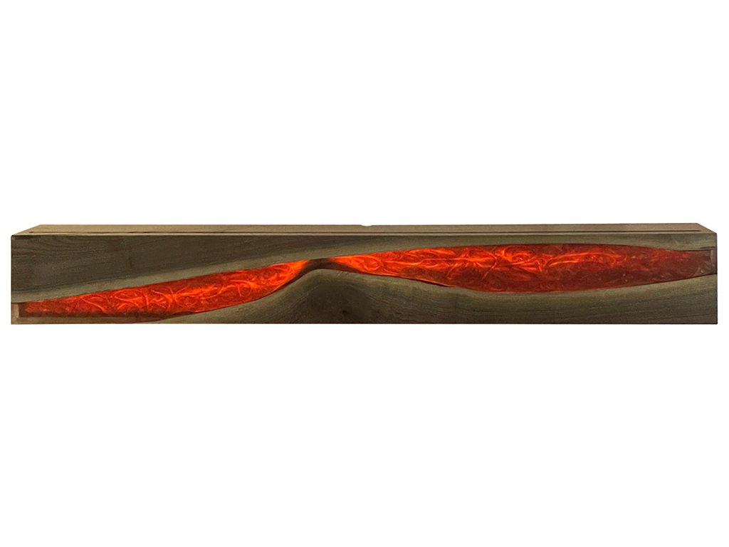 Epoxy River Mantle