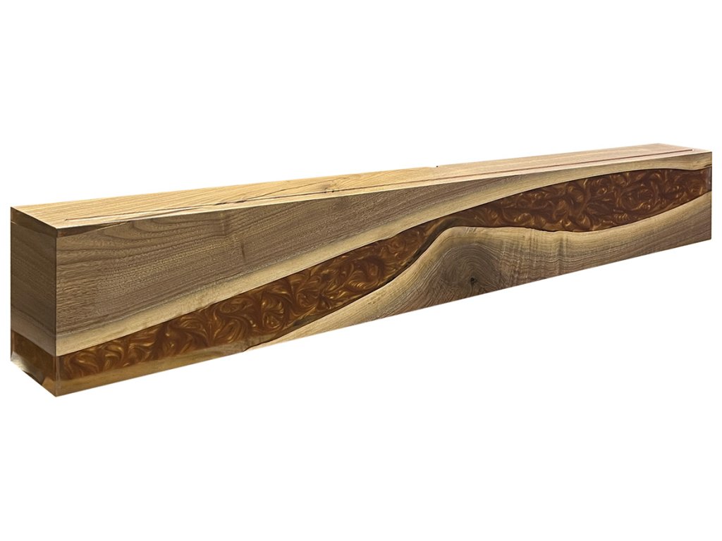 Epoxy River Mantle - Alternative View