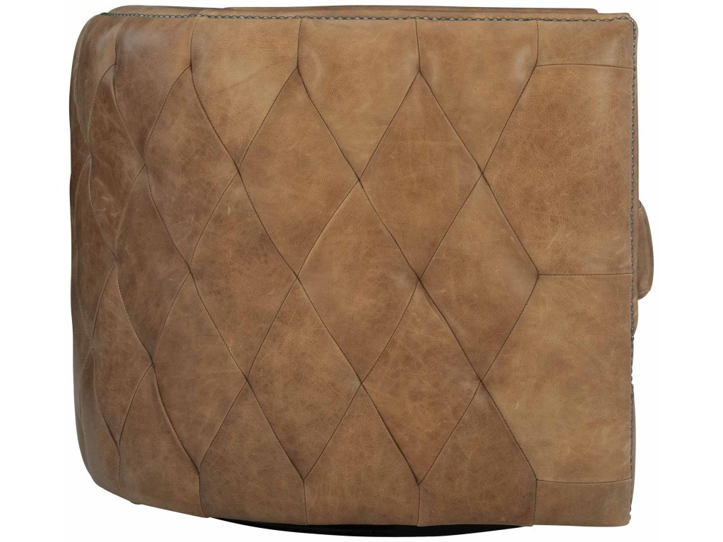 Palazzo Leather Swivel Chair