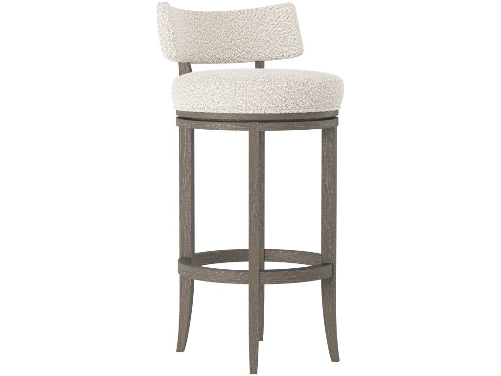 Hirsch Fabric Bar Stool