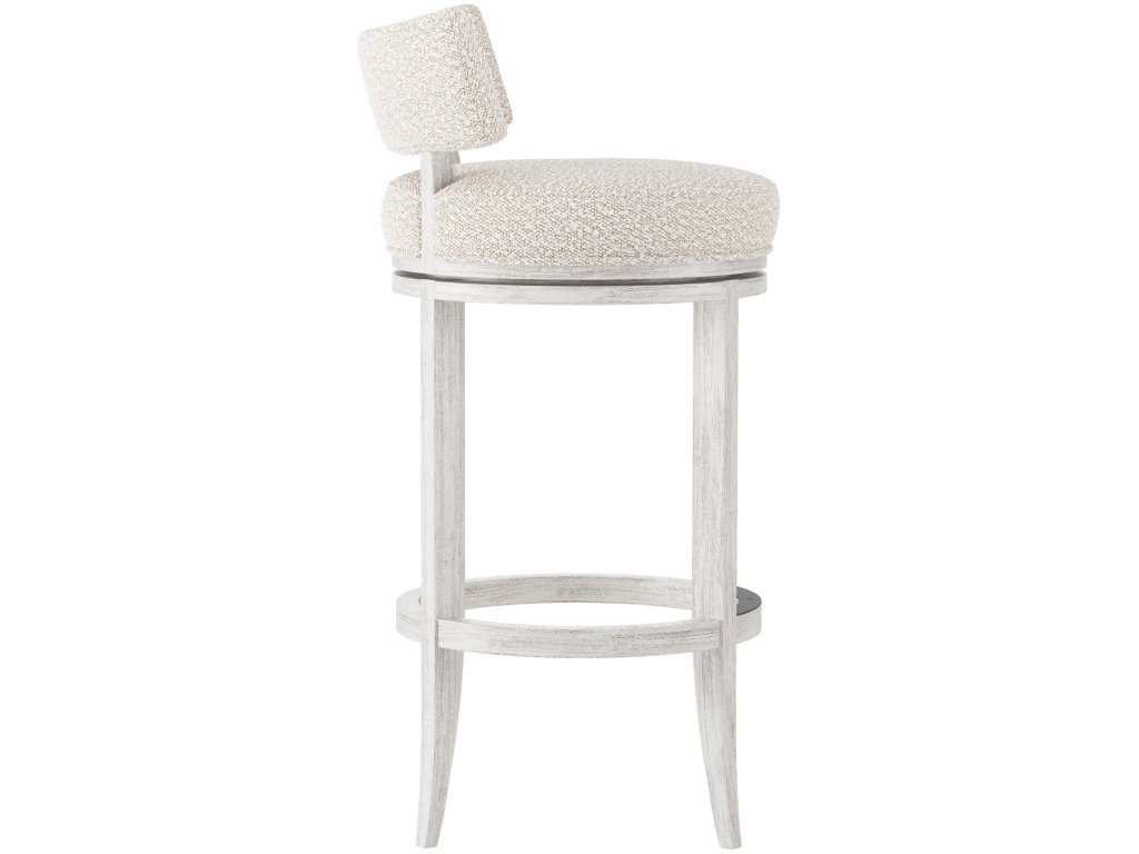 Hirsch Fabric Bar Stool