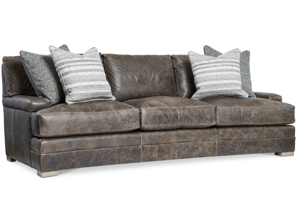 Burnham Leather Sofa - primary view