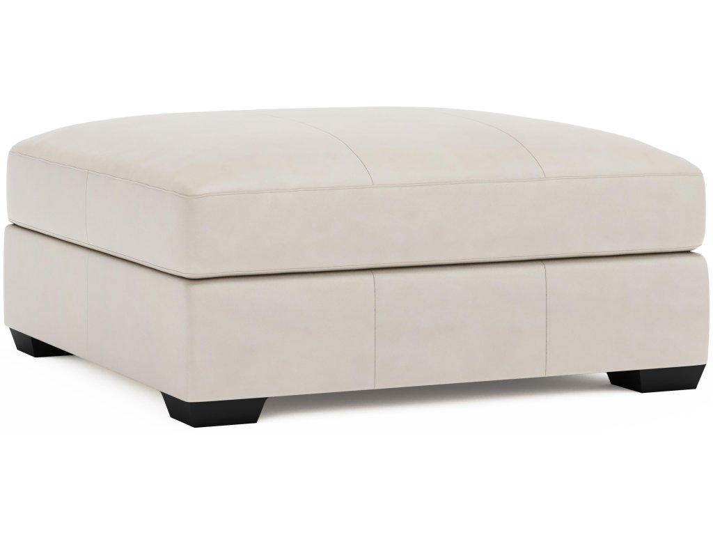 Dawkins Leather Ottoman