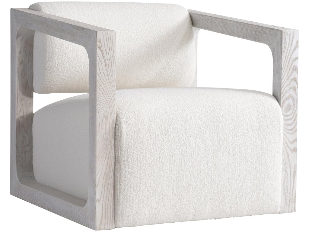 Mica Fabric Swivel Chair