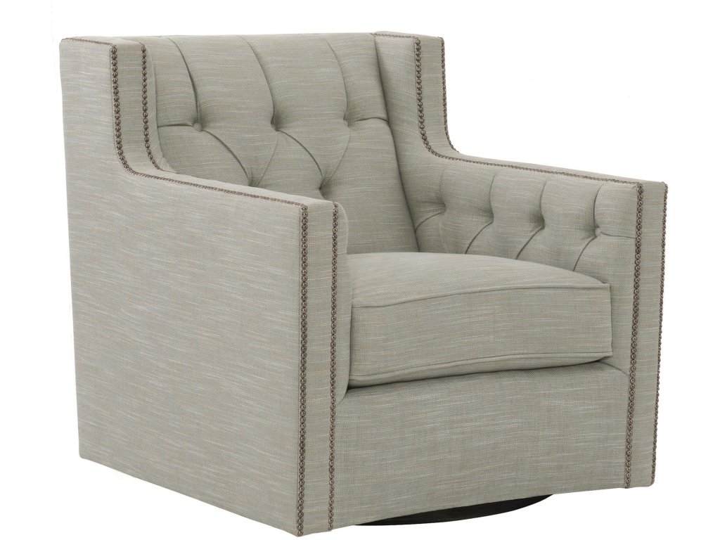 Candace Fabric Swivel Chair