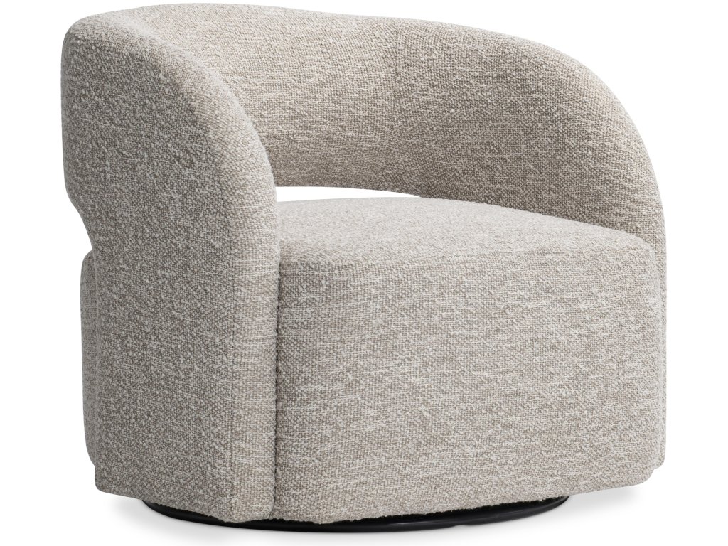 Chloe Fabric Swivel Chair