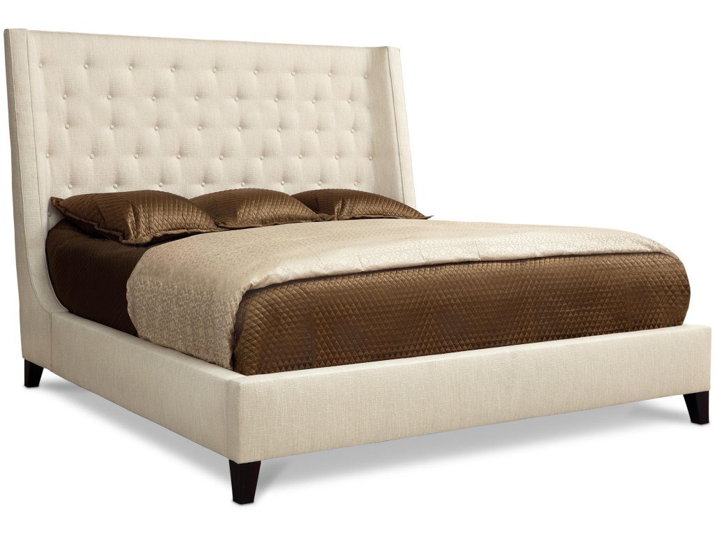 Maxime Fabric Shelter Bed King