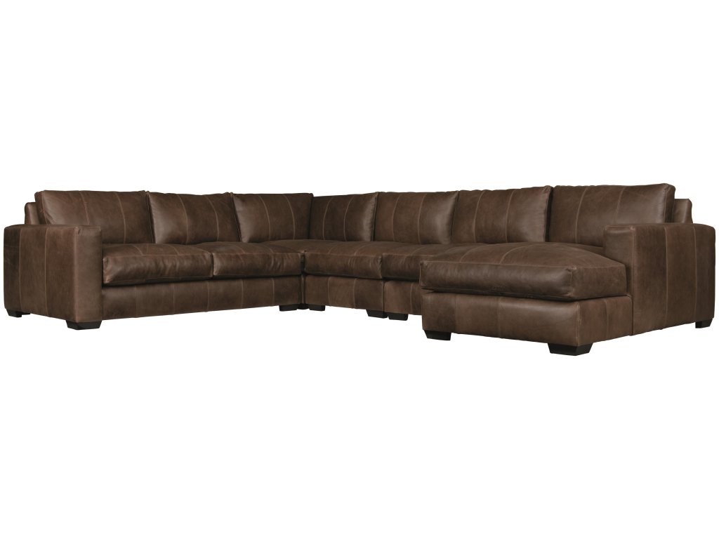 Dawkins Leather Sectional - primary view