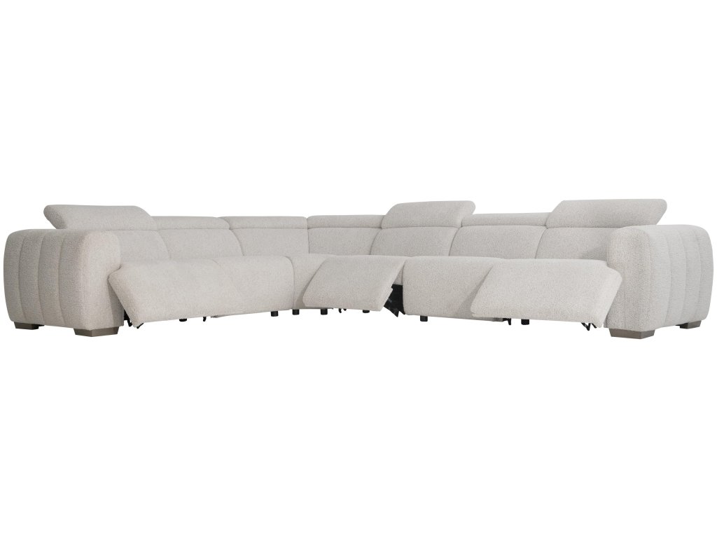 Aldo Fabric Power Motion Sectional