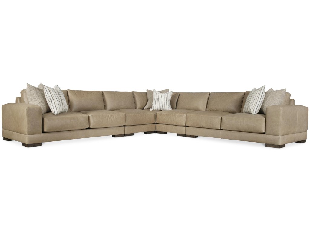 Lars Leather Sectional