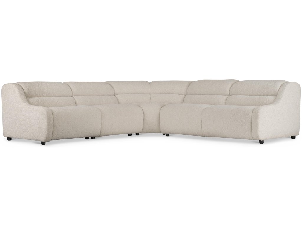 Gio Fabric Power Motion Sectional