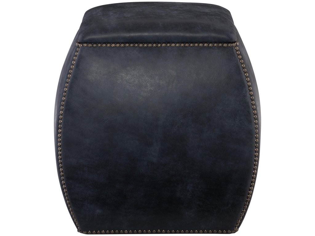 Delta Leather Ottoman