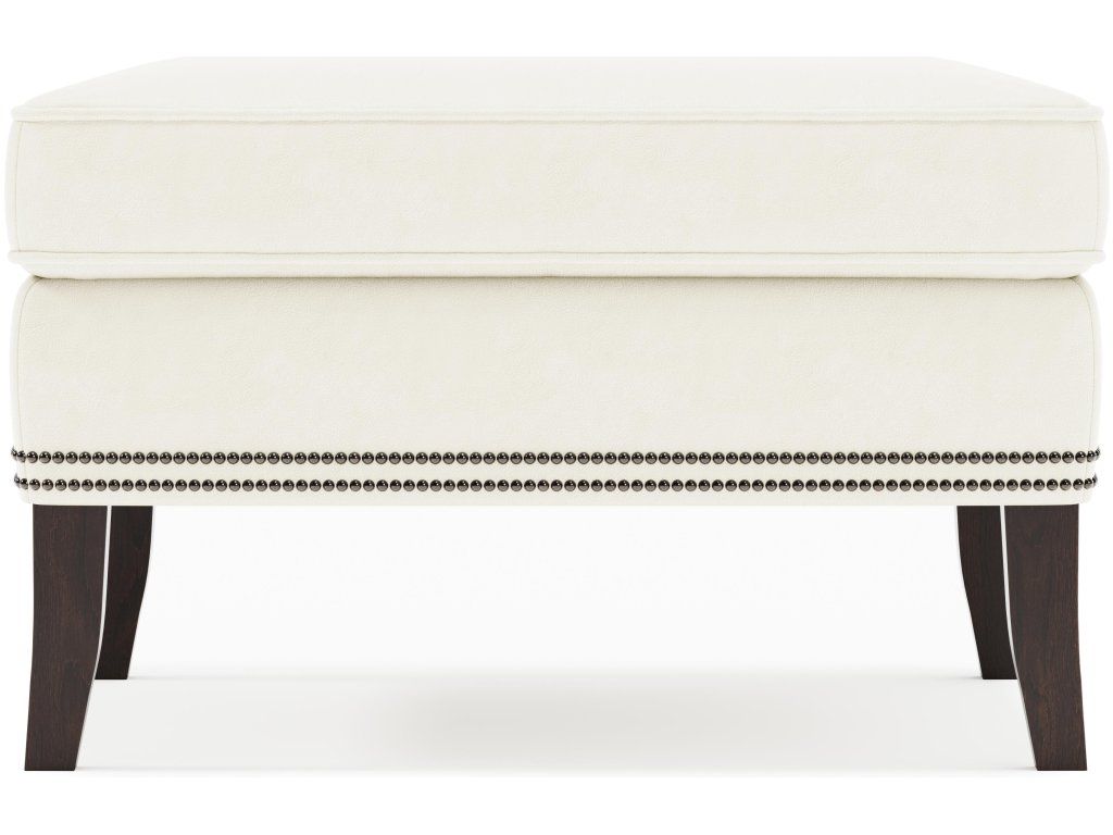 Kingston Leather Ottoman - Alternative View