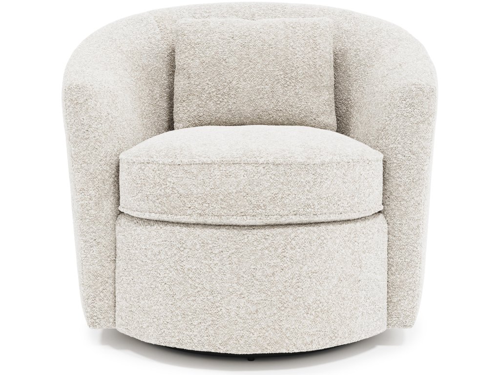 Elizabeth Fabric Swivel Chair