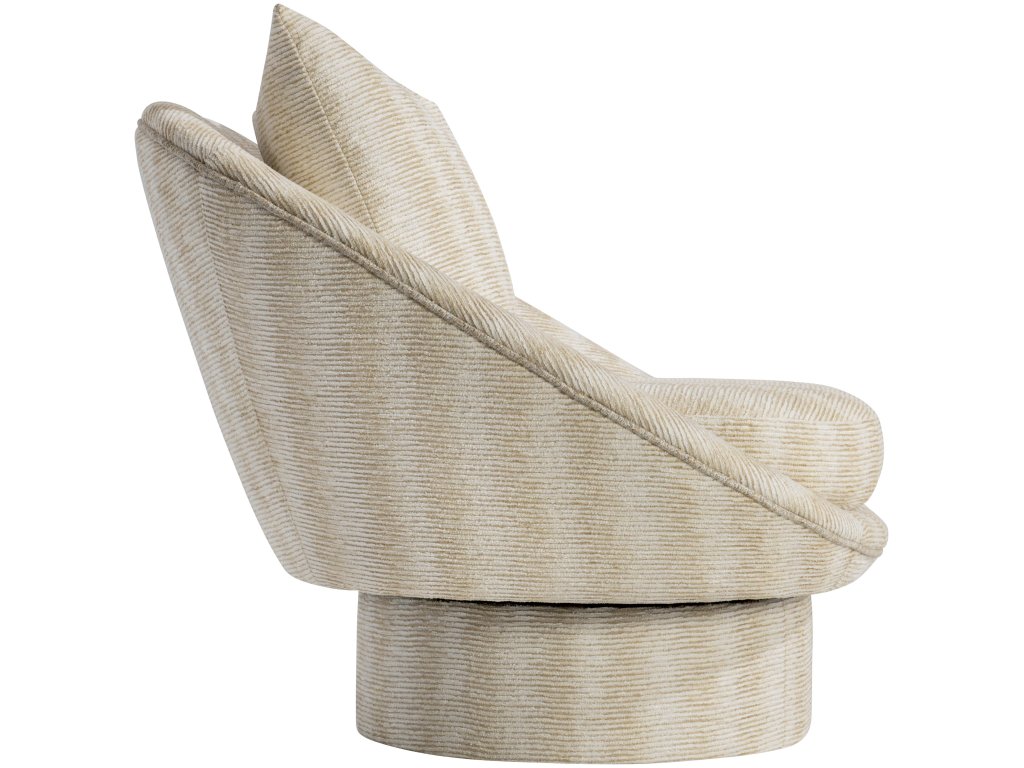 Lucia Fabric Swivel Chair