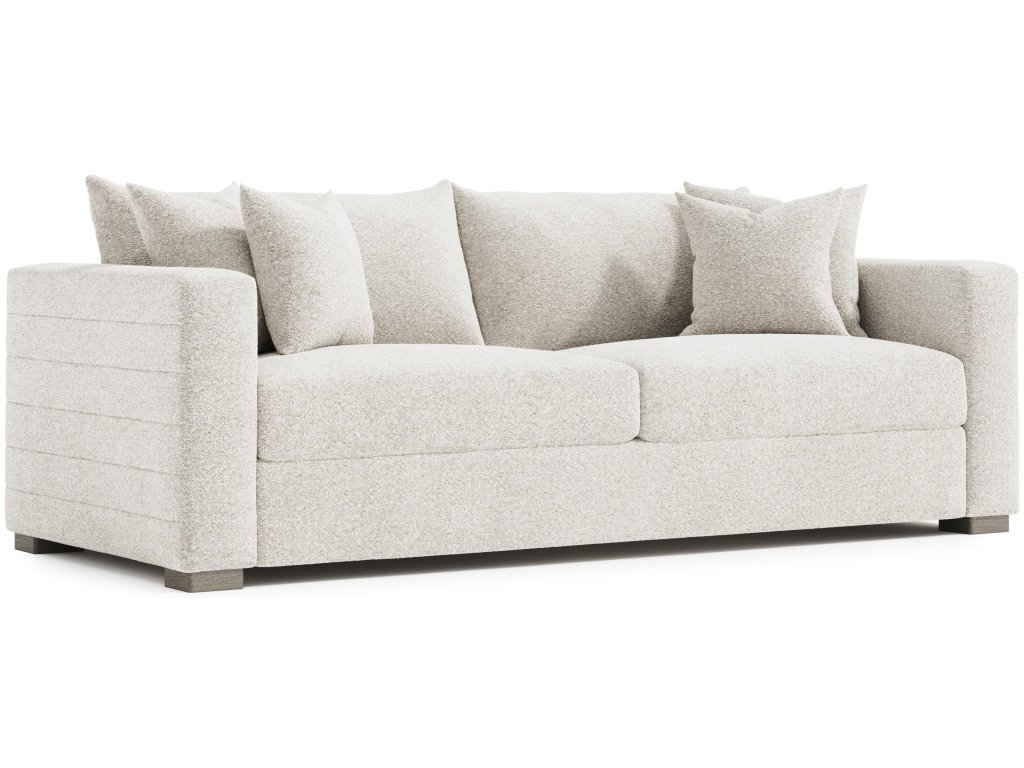 Helena Fabric Sofa Wood Foot