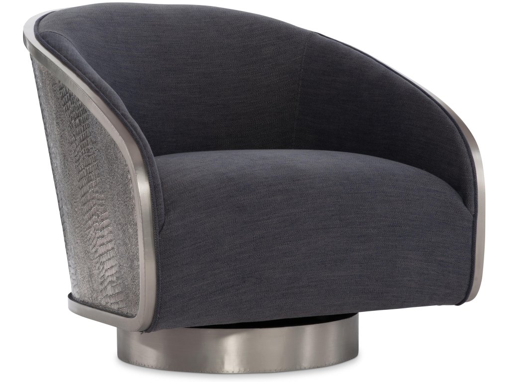 Miles Fabric Swivel Chair