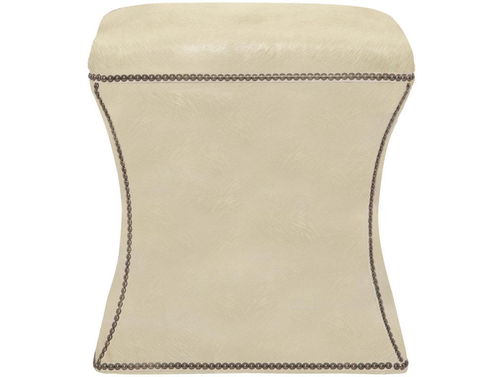 Roscoe Leather Ottoman