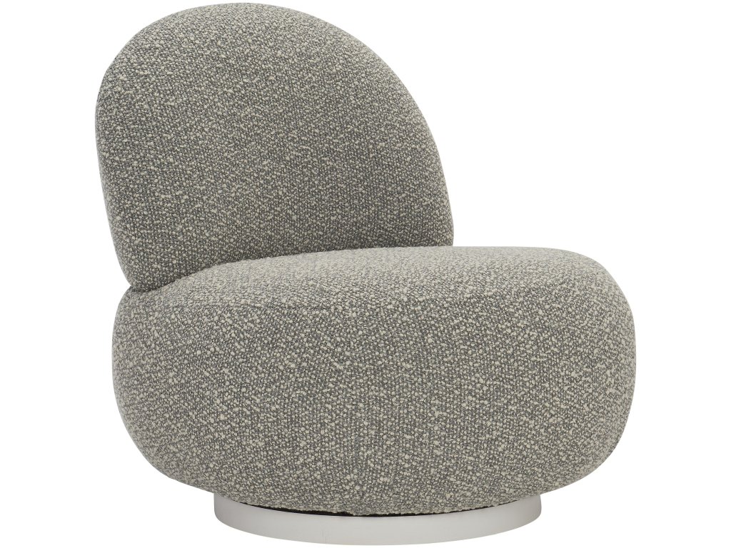 Lulu Fabric Swivel Chair