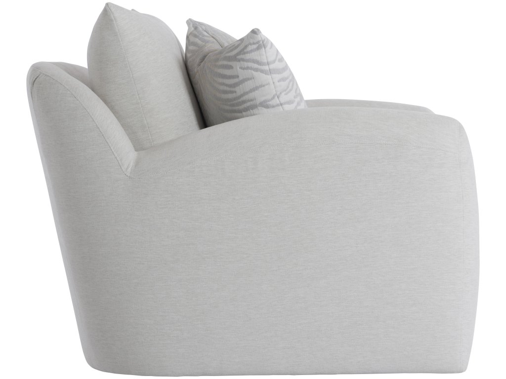 Asher Fabric Swivel Chair