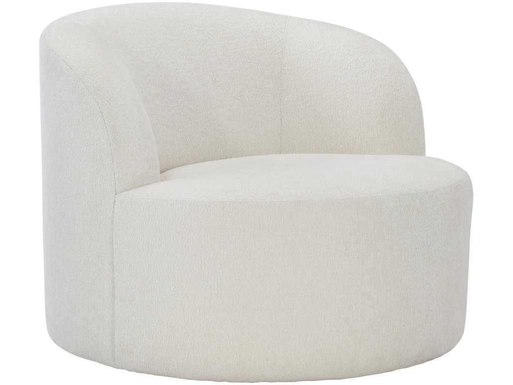 Elle Fabric Swivel Chair