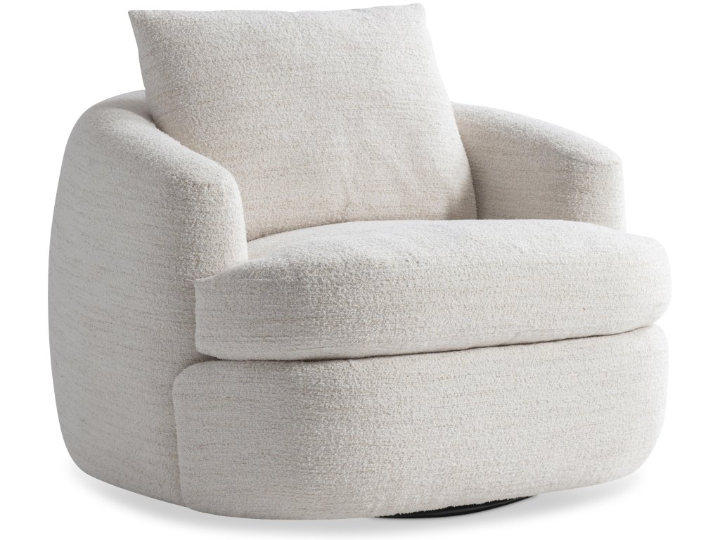 Jules Fabric Swivel Chair