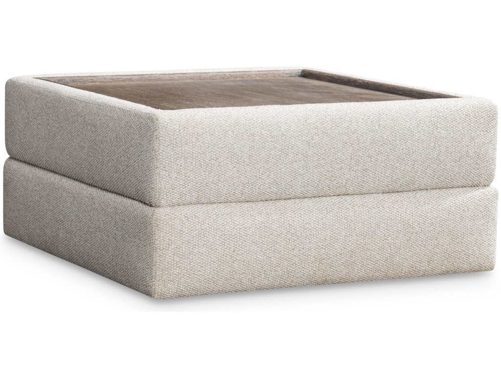 Vista Fabric Ottoman