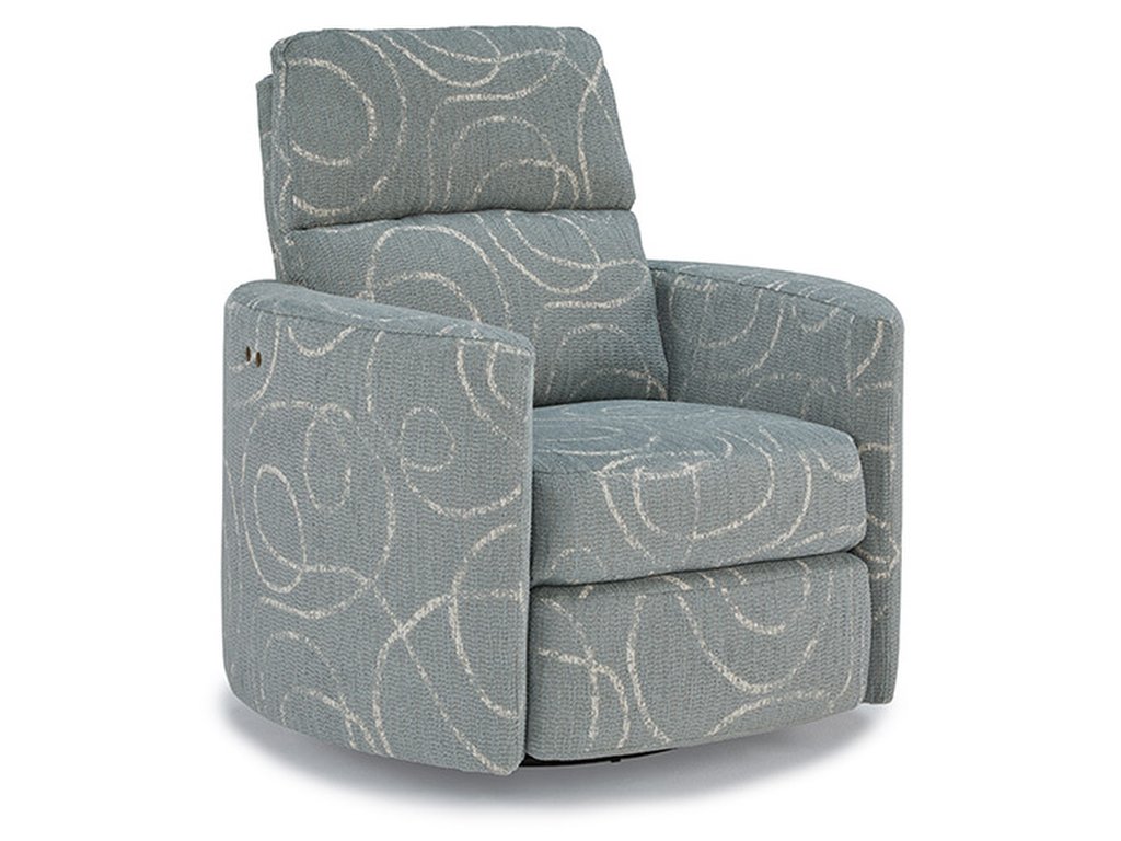 Corllini Swivel Barrel Recliner